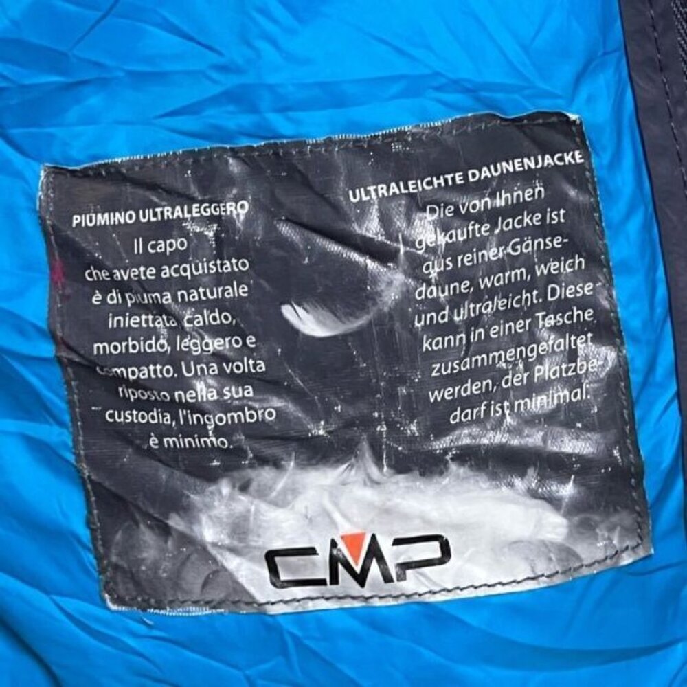 Cmp Lightweight Down Hooded Jacket Greyish Purple… - image 5